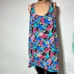 Plus size racerback sleep shirt